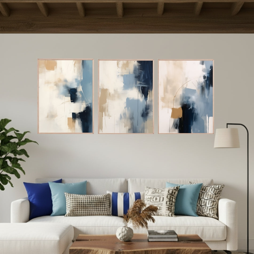 Set de 3 Abstracto #24