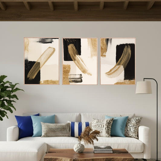 Set de 3 Abstracto #25