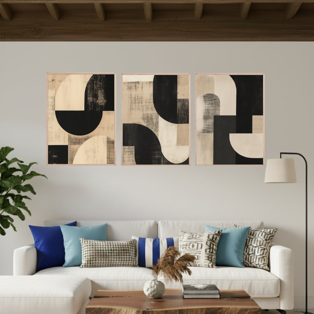 Set de 3 Abstracto #28