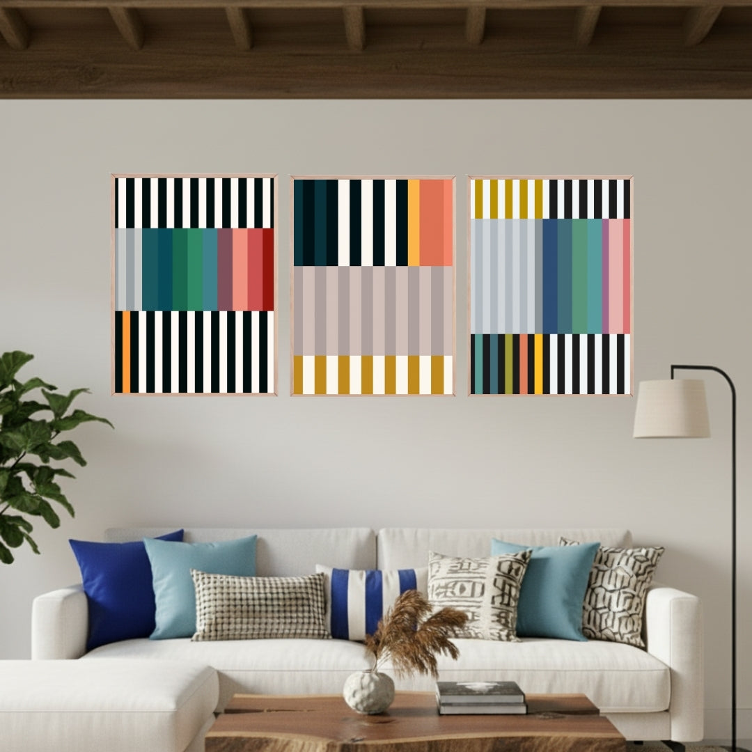 Set de 3 Abstracto #29