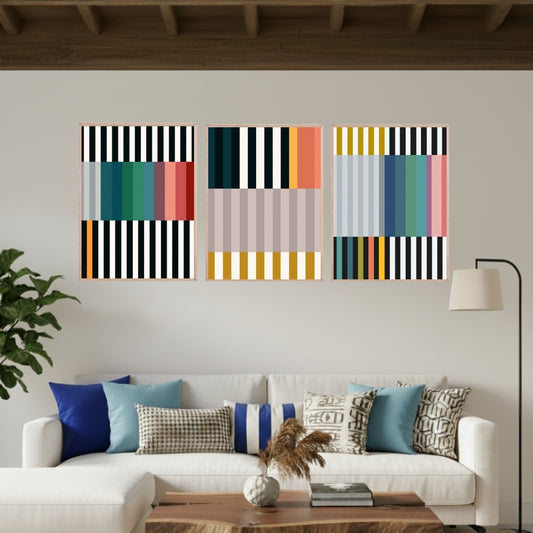 Set de 3 Abstracto #29