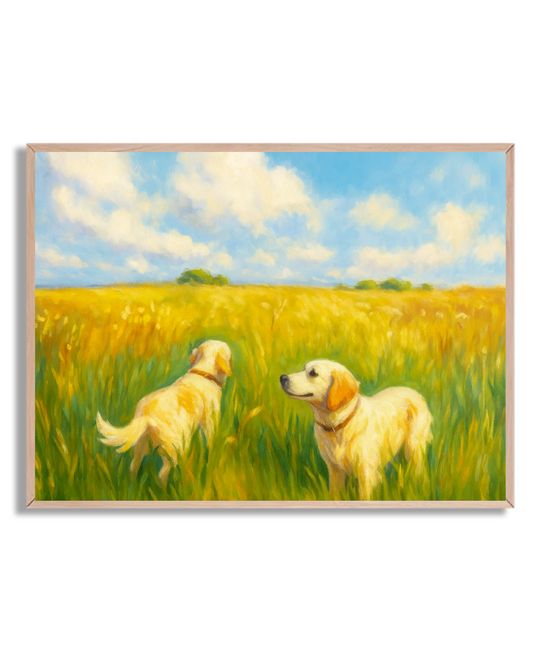 Labradores en Campo