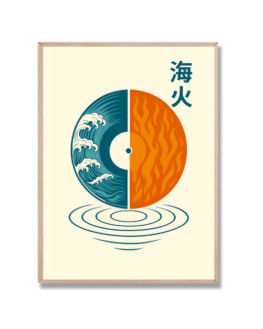 Vinilo Mar y Fuego