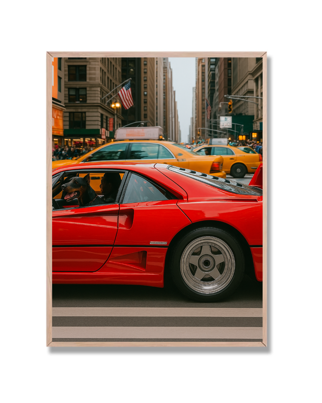 Ferrari F40 Poster