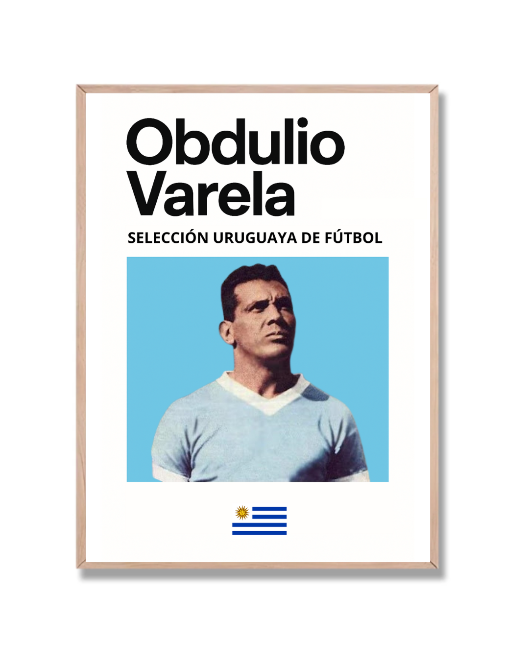 Obdulio Varela Poster Uruguay