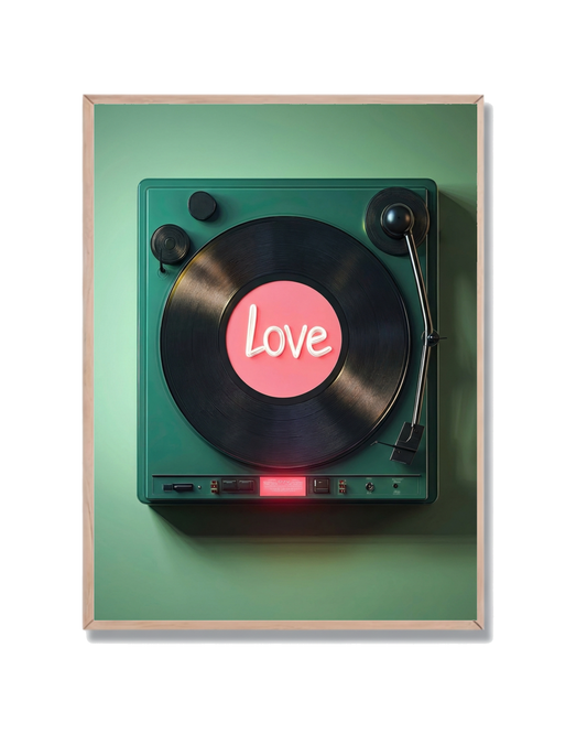 Tocadiscos Vinilo Amor