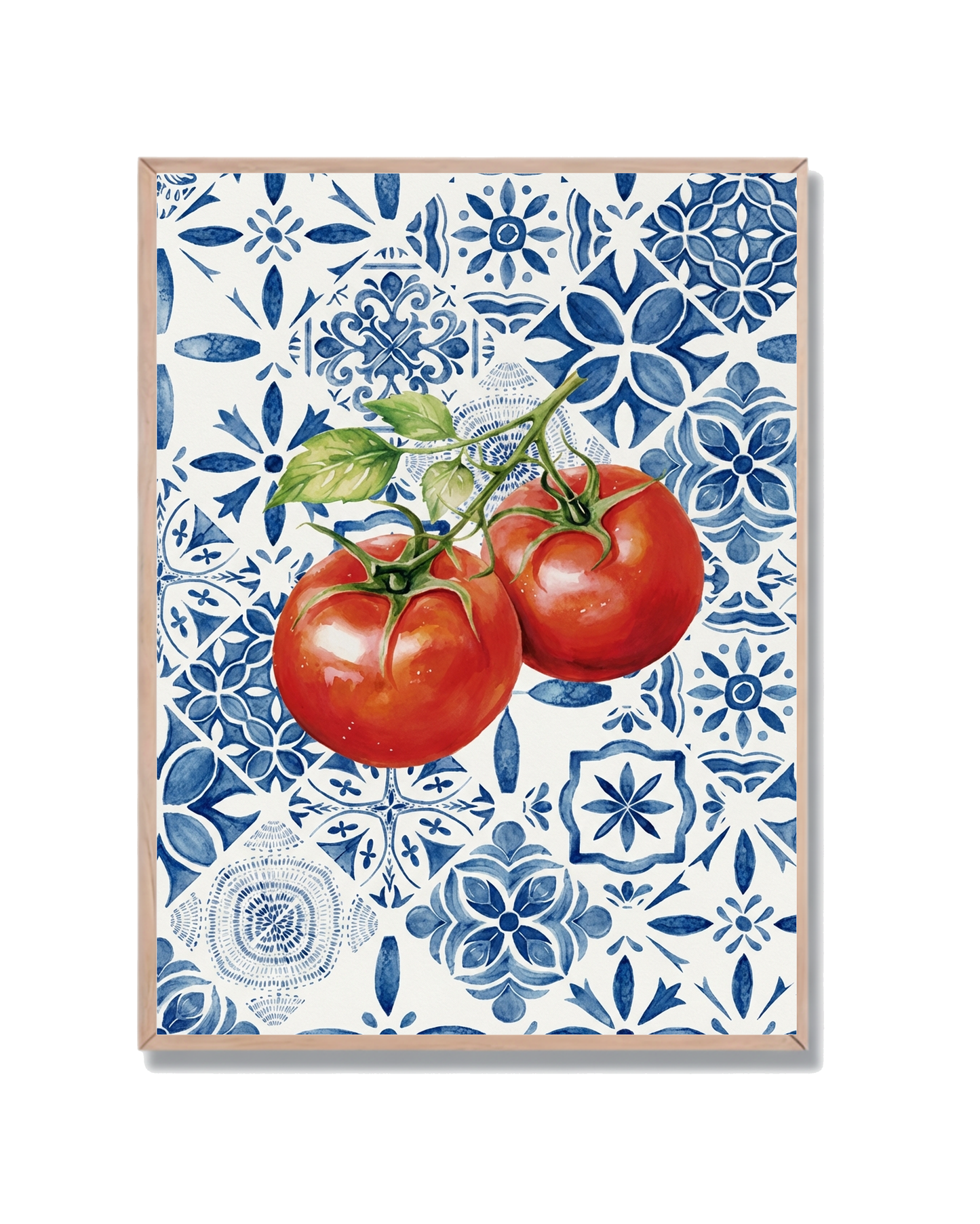 Tomates Azulejos Mediterráneos