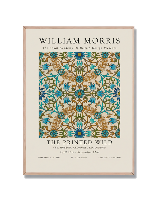 William Morris Diseño Floral