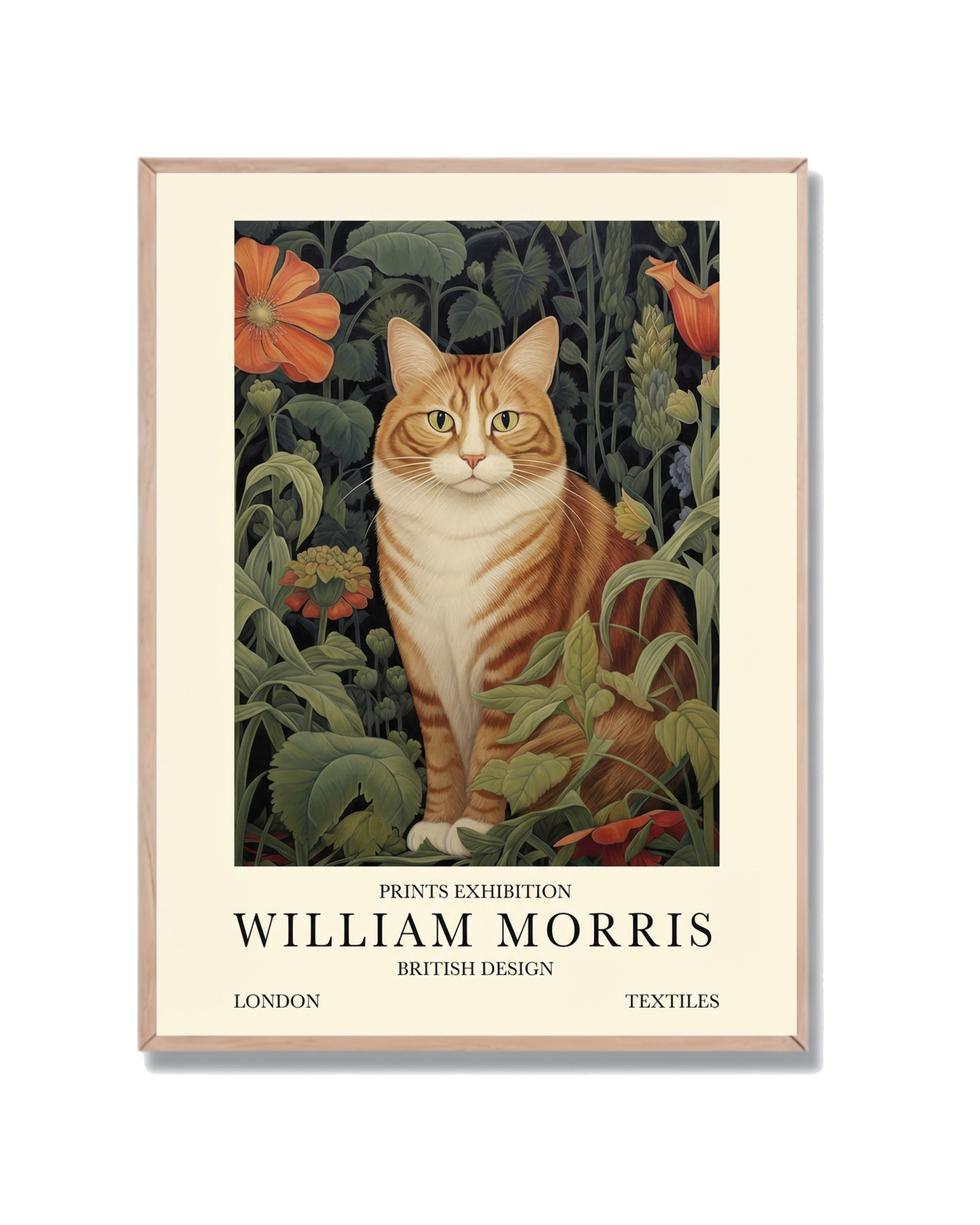William Morris Gato Botánico