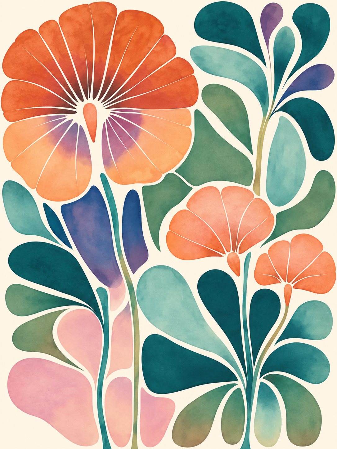 Flores Pastel