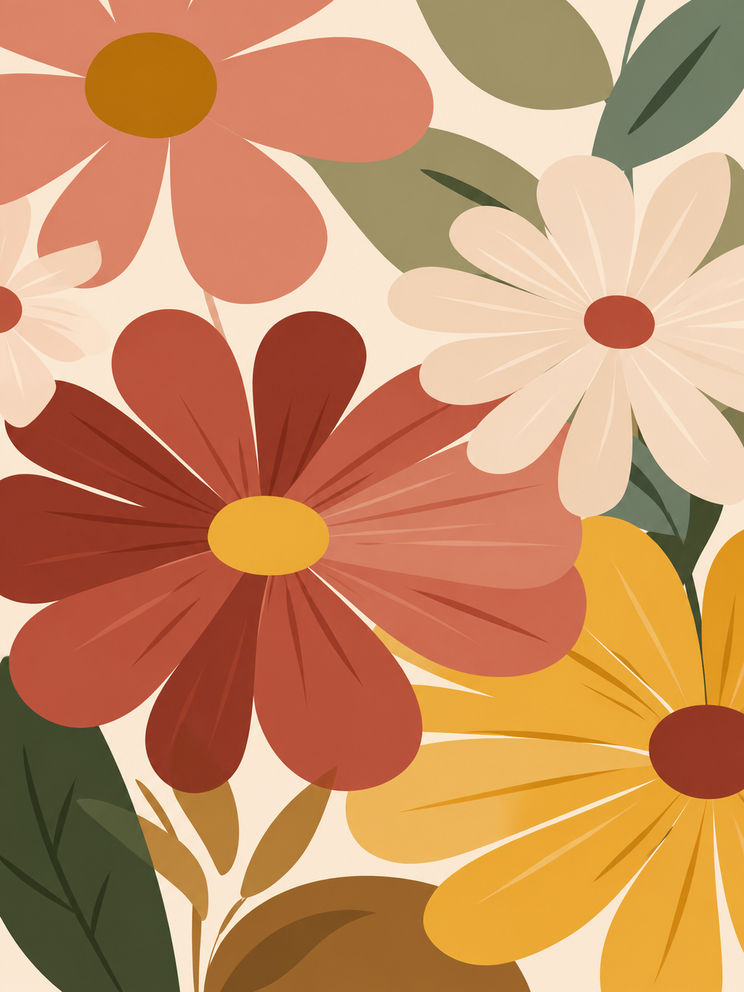 Flores Retro