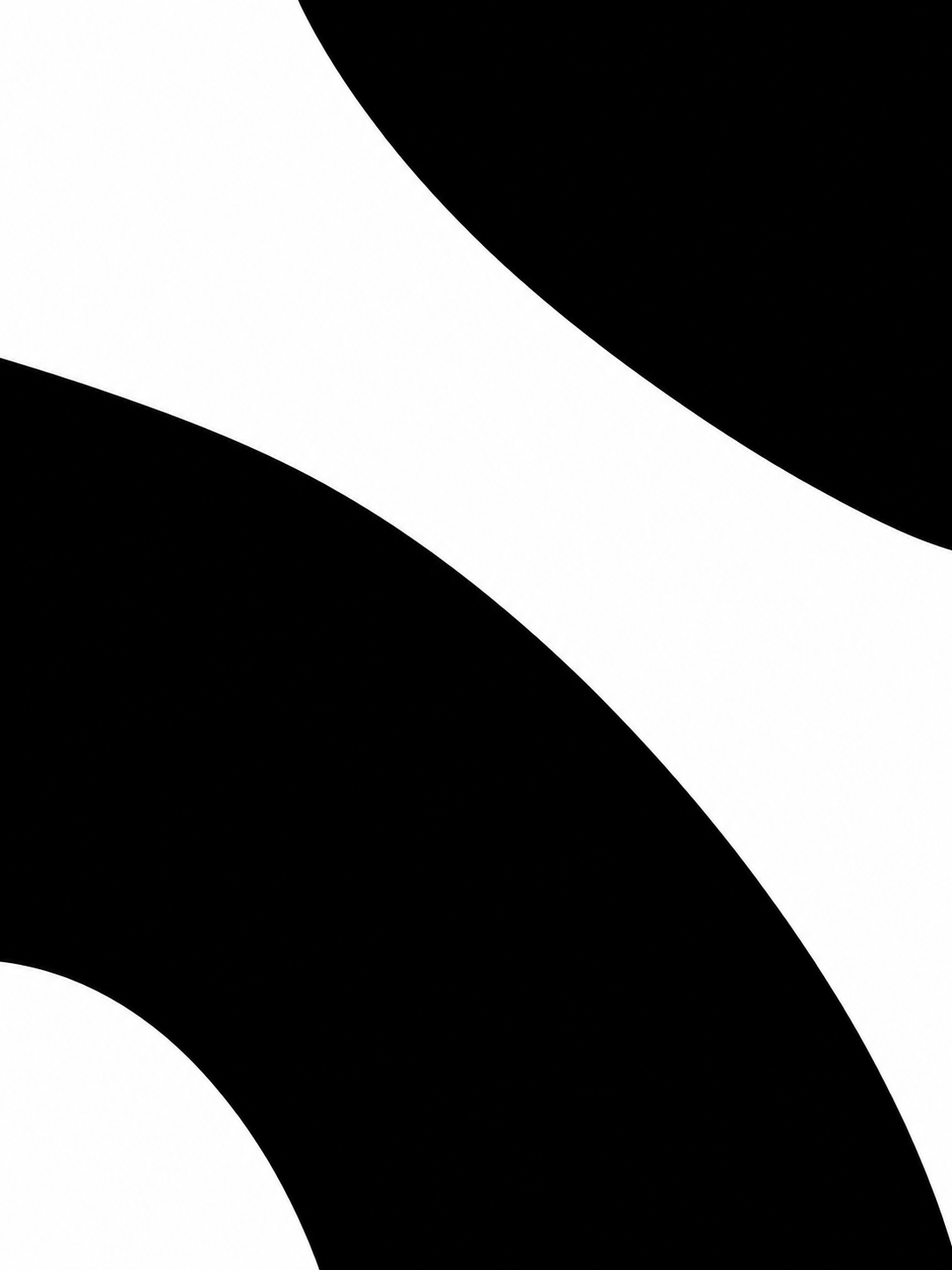 Set de 3 Curvas blancas y negras — obra 1