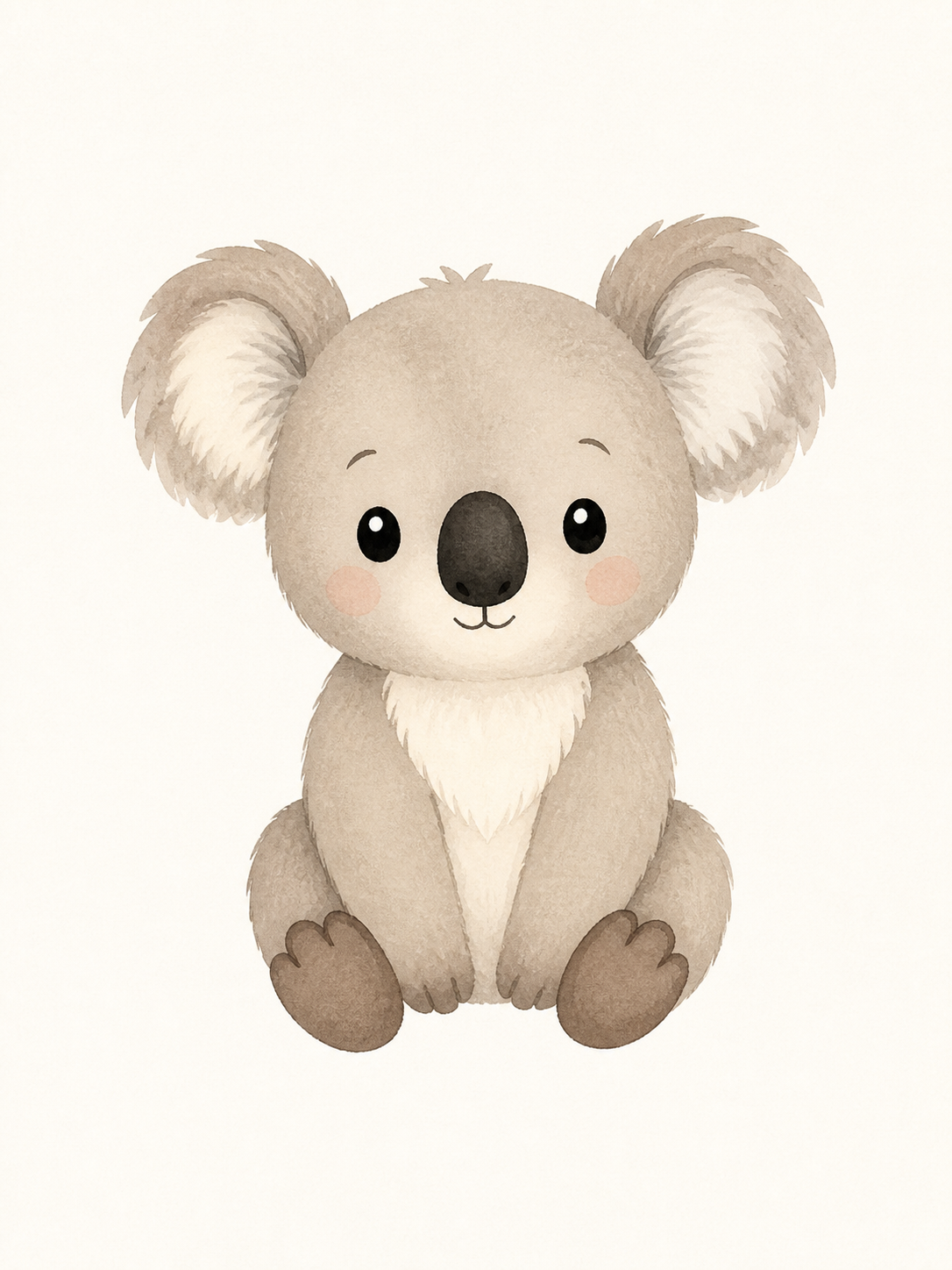 Conejito del Bosque — cuadro infantil