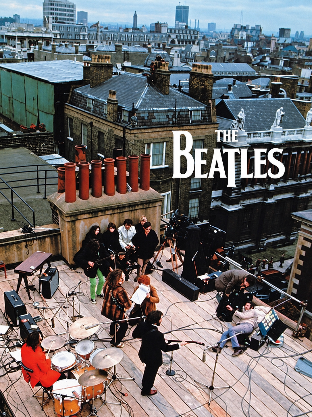 Ilustración 013 — The Beatles en la Ciudad — cuadro individual