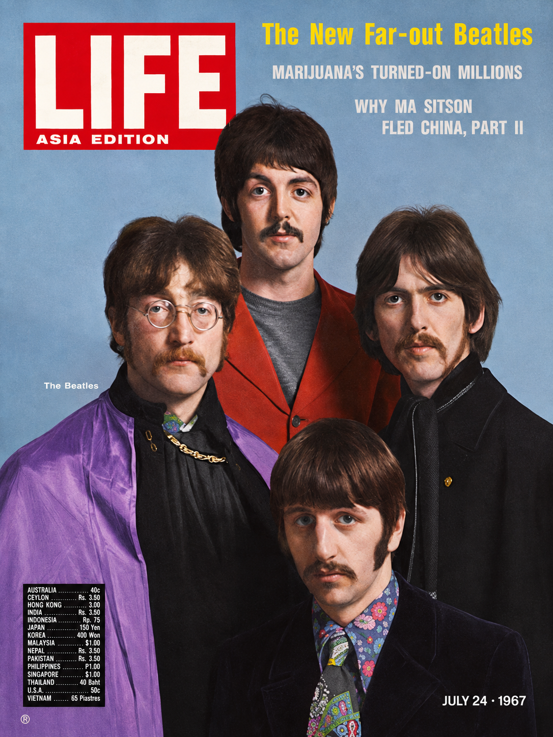 Ilustración 030 — The Beatles Life — cuadro individual