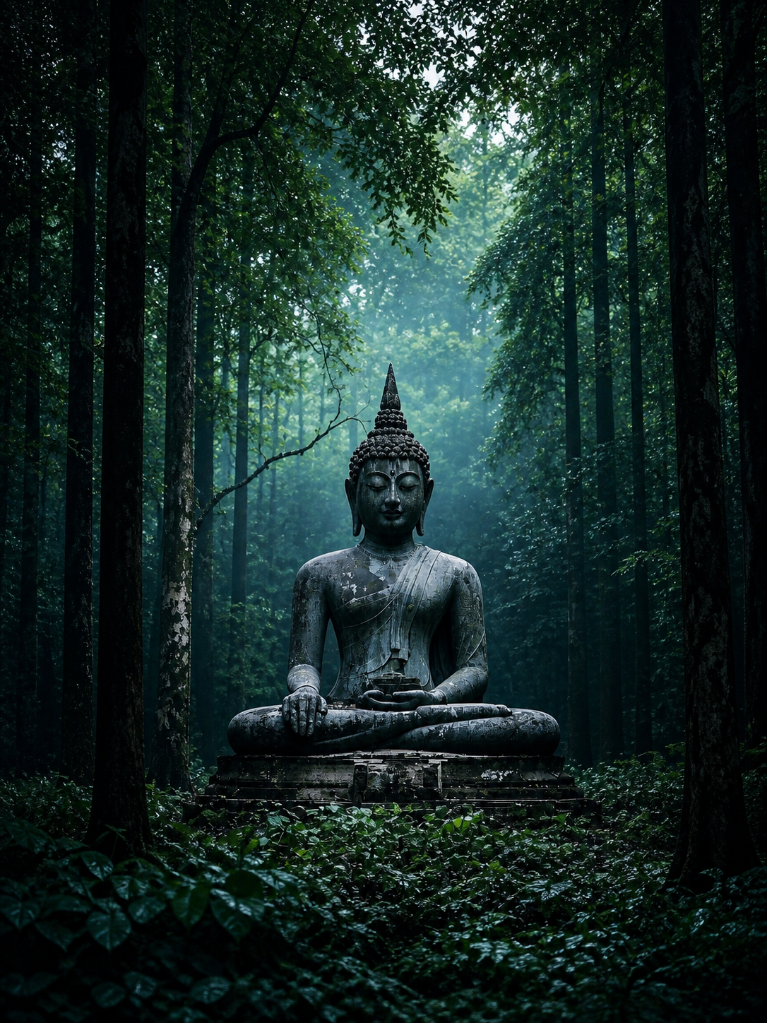 Buda Bosque Azul