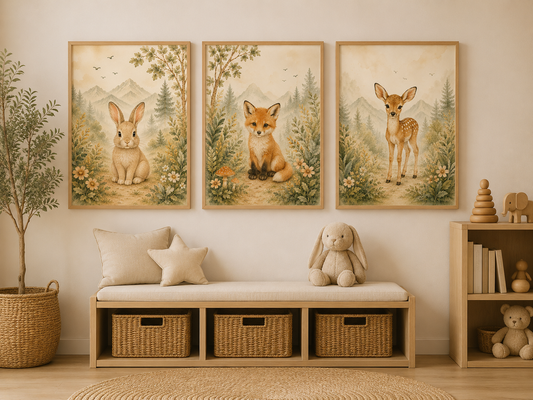 Set de 3 Bosque Encantado