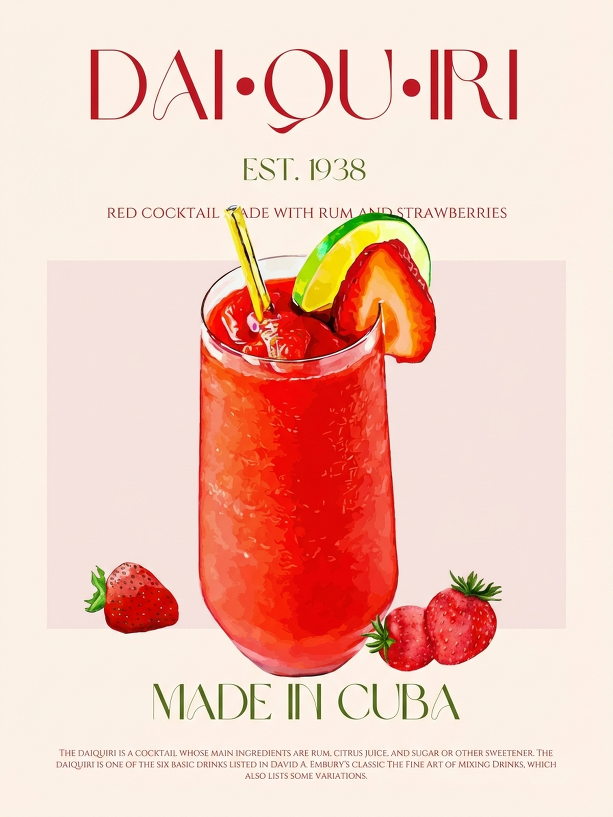 Coctel Poster IV