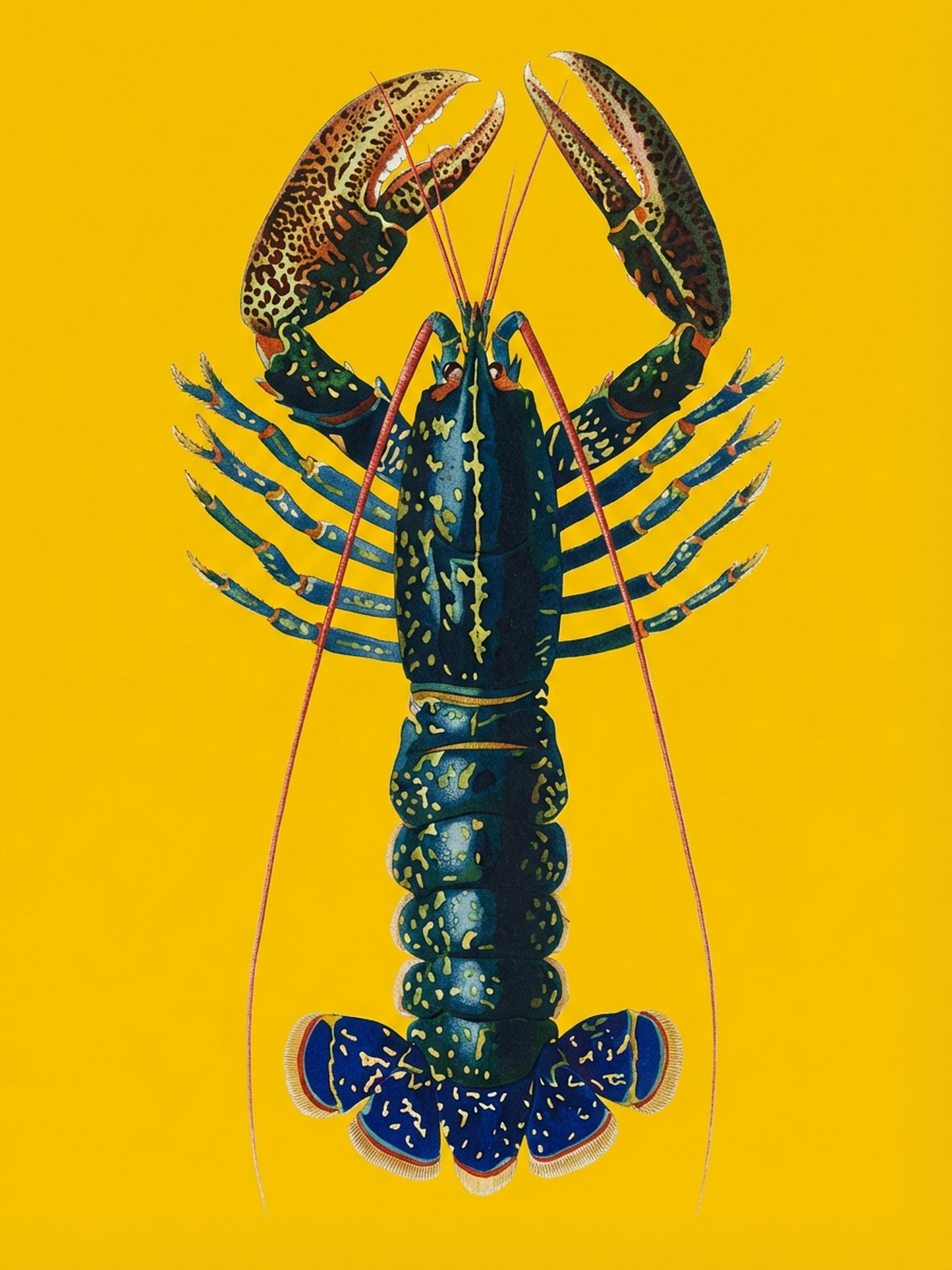 Langosta Amarillo