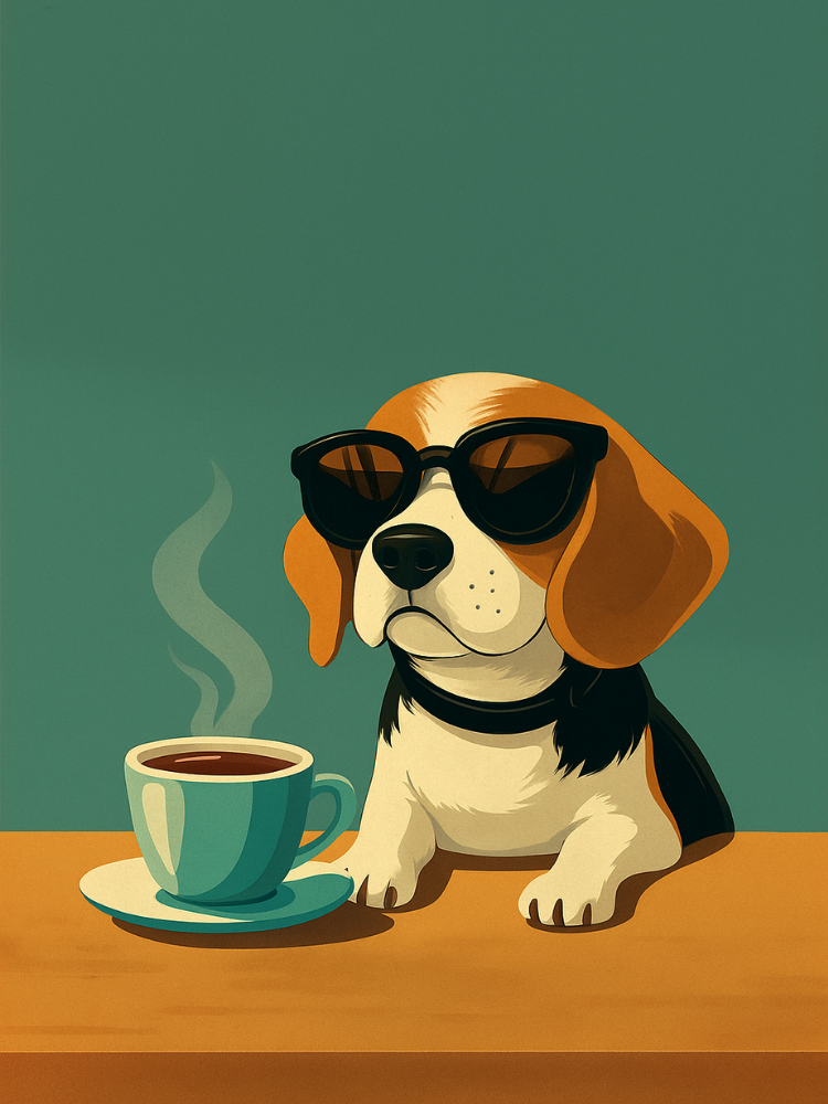 Perro Cafe Taza