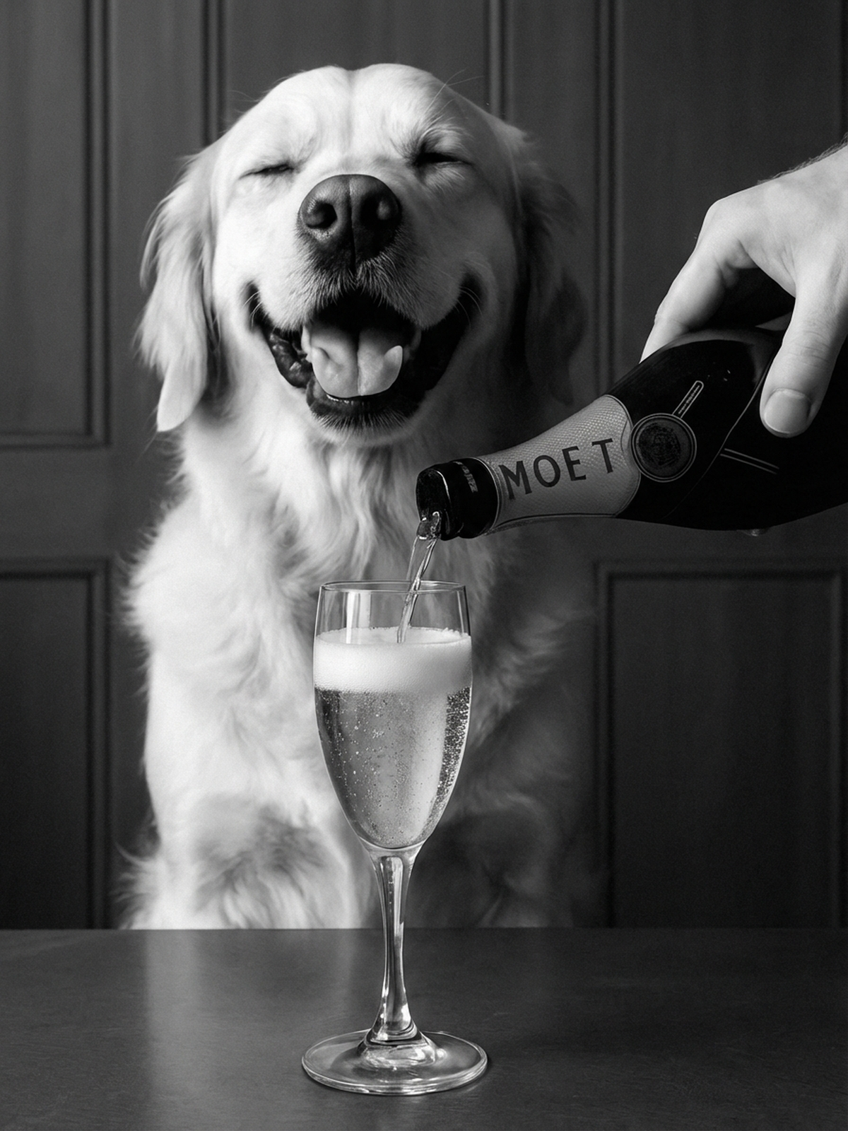 Perro Vino Mesa