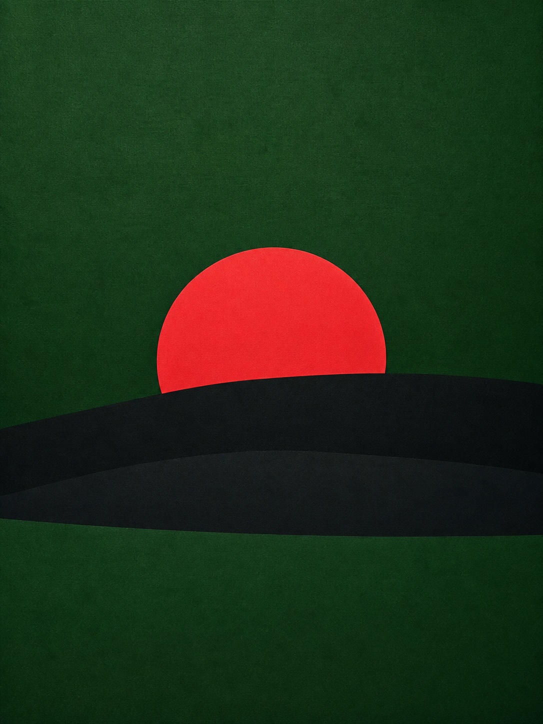 Colinas Sol Rojo