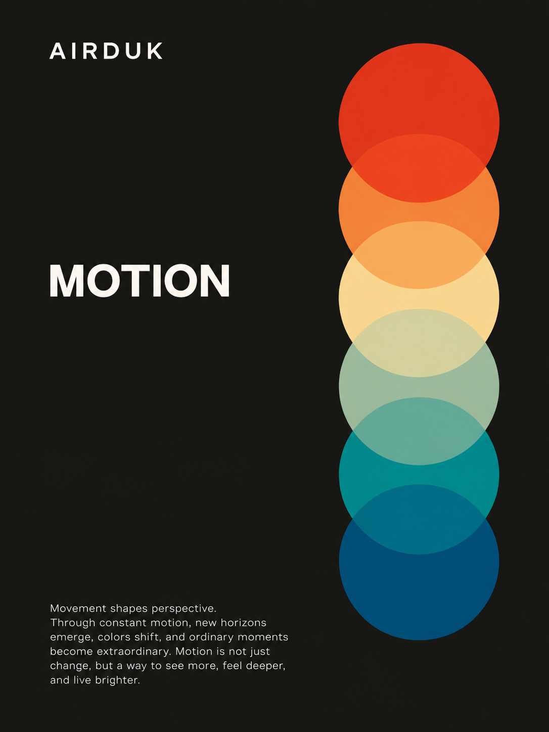 Motion - cuadro decorativo