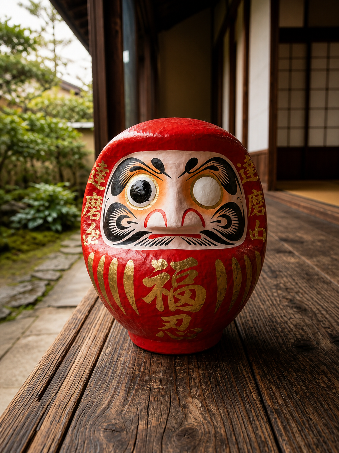 Daruma Rojo Japonés