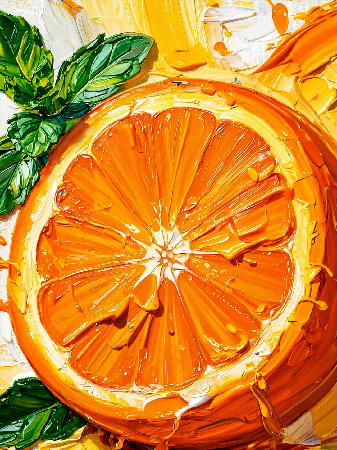 Naranja al Óleo