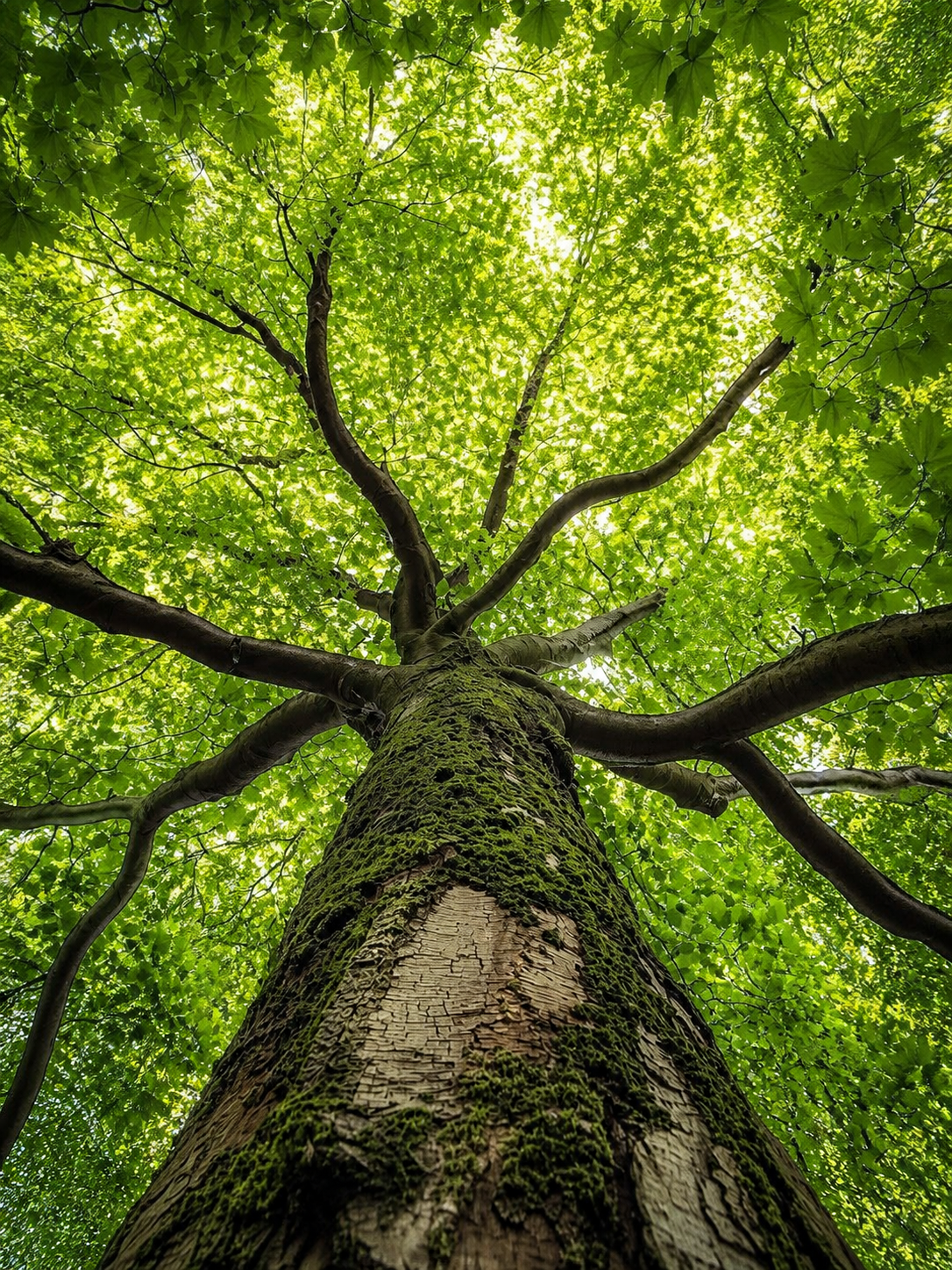 Árbol desde Abajo