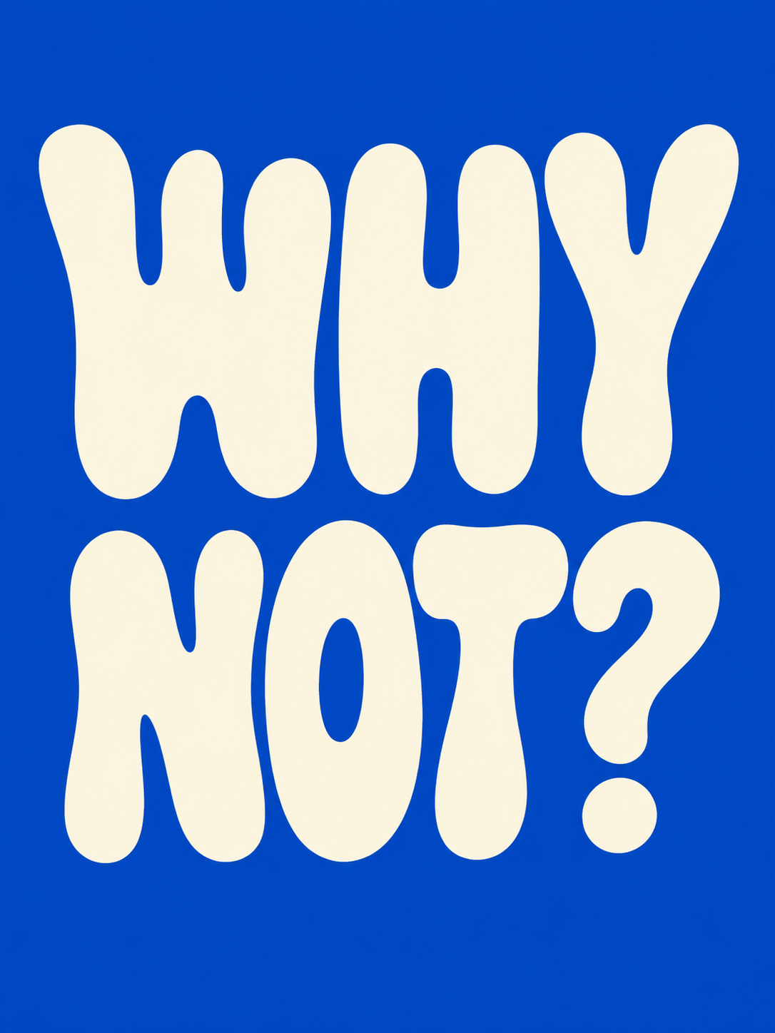 Why Not - cuadro decorativo
