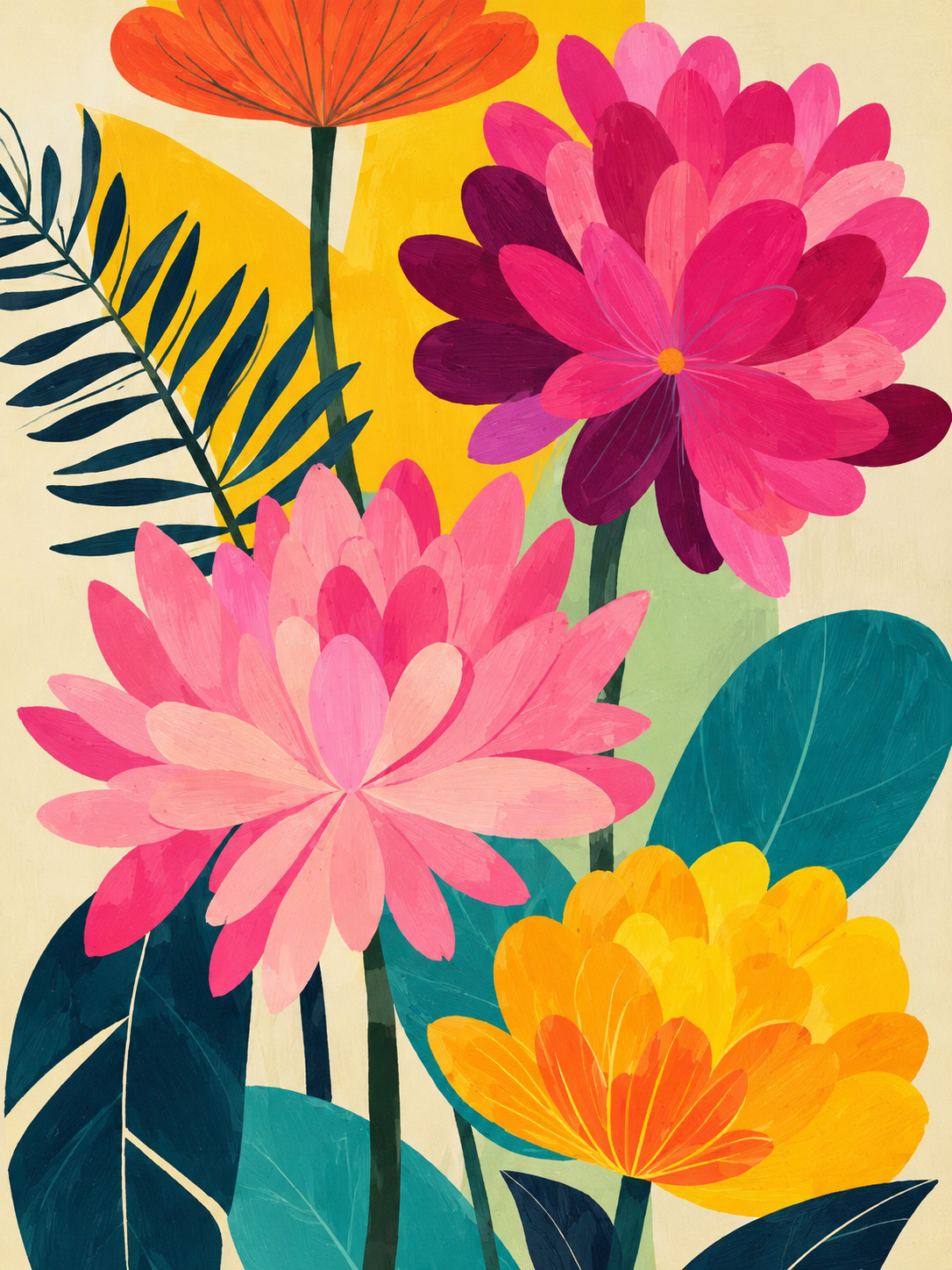 Flores en Capas