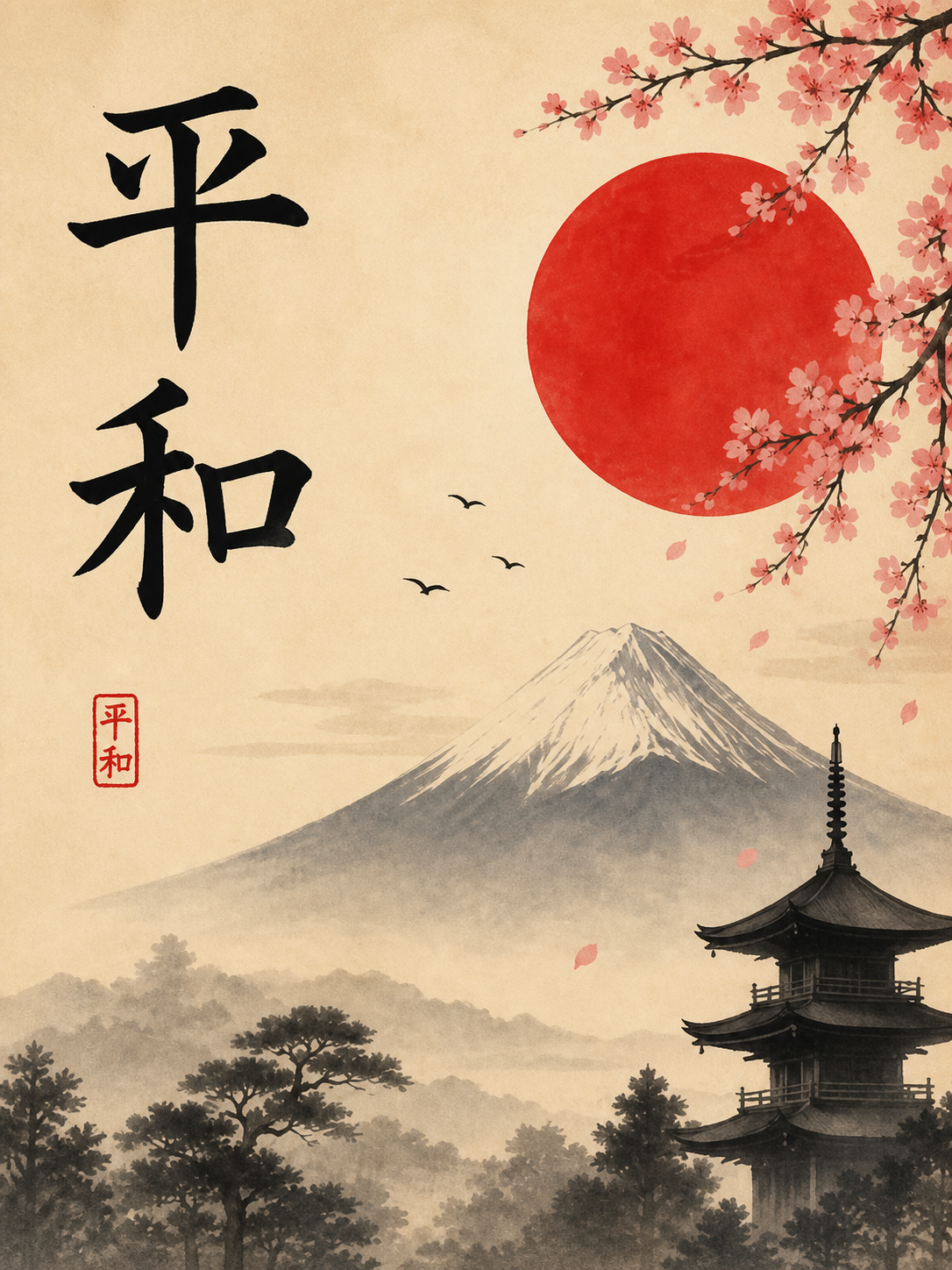 Fuji Paz Cerezos