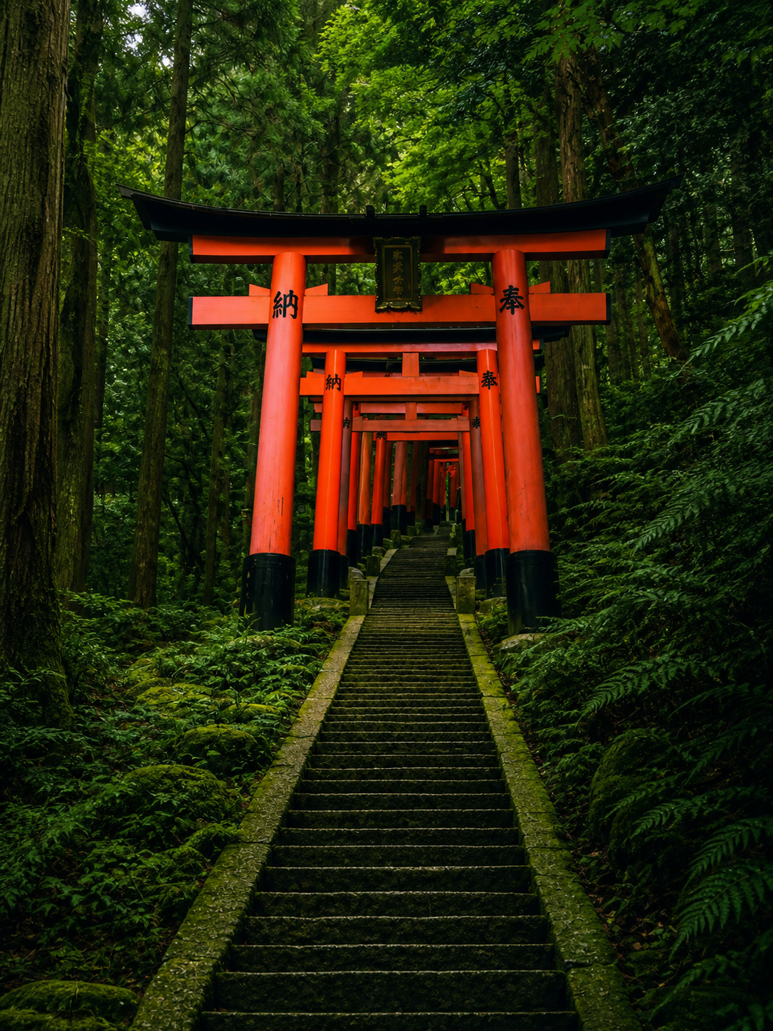 Fushimi Torii Bosque