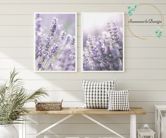 Set de 2 Campos Lavanda
