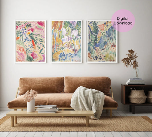 Set de 3 Matisse Multicolor