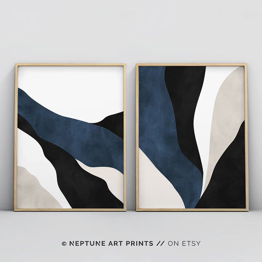 Set de 2 Abstracto #34
