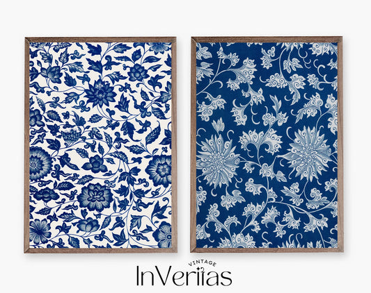 Set de 2 Floral Vintage