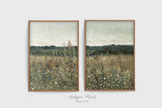 Set de 2 Campo de Flores #2