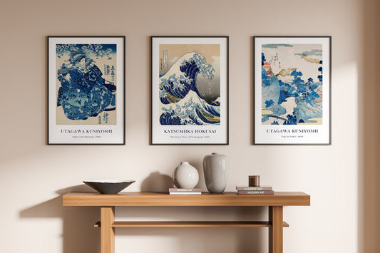 Set de 3 Artistas Japoneses