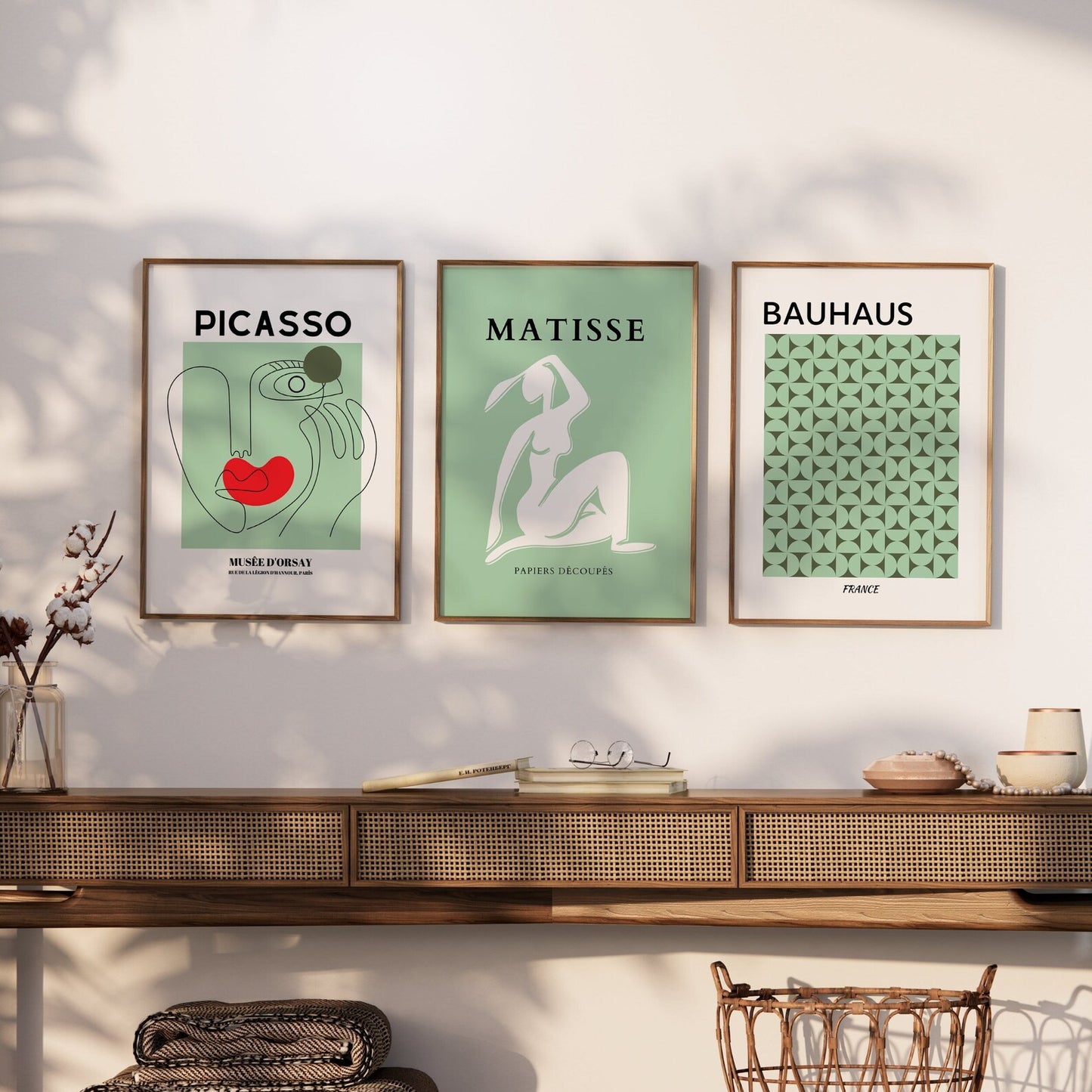 Set de 3 Artistas Verde #3