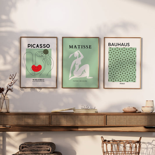 Set de 3 Artistas Verde #3
