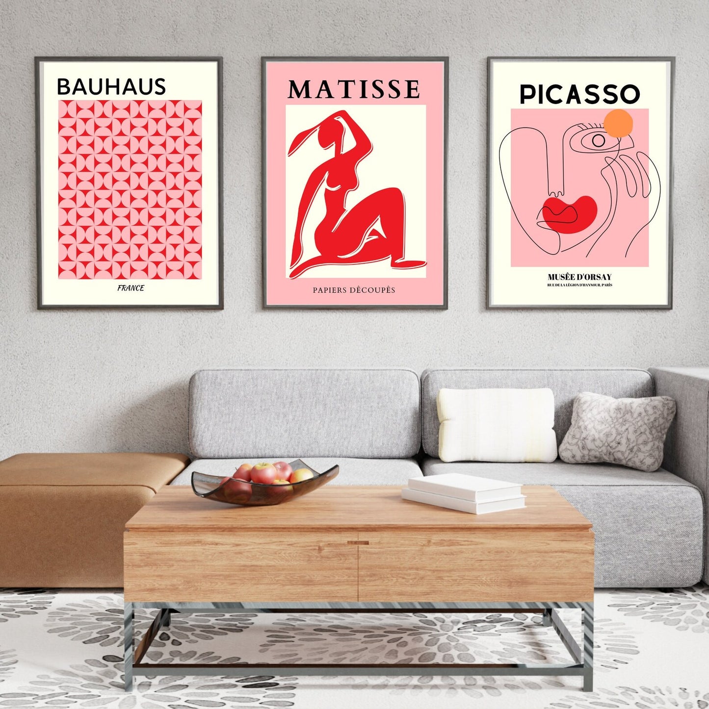 Set de 3 Artistas Rosa #1