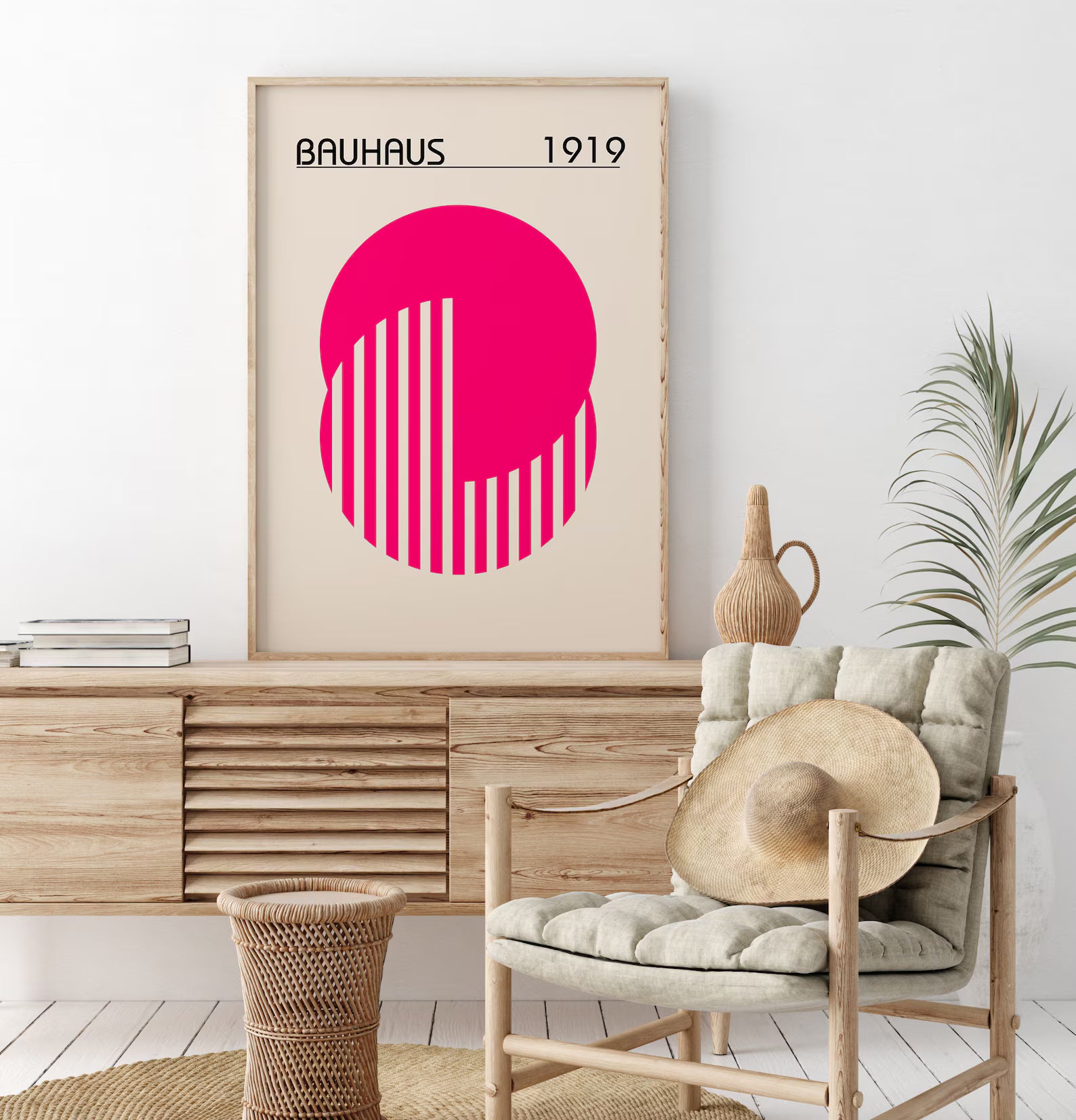 Set de 3 Bauhaus Rosa