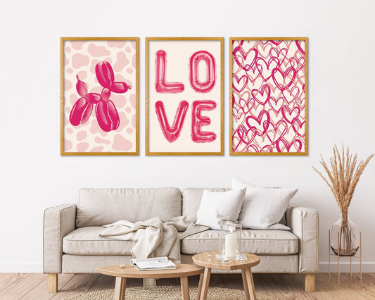 Set de 3 Pop Pink #2