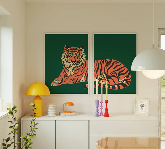 Set de 2 Tigre