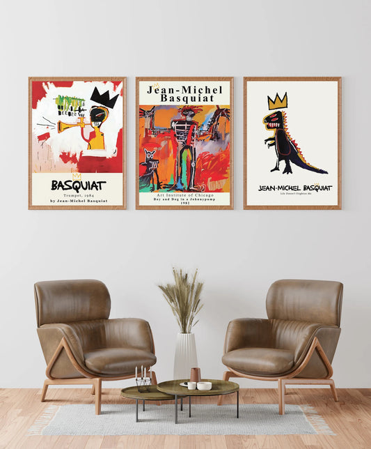 Set de 3 Basquiat
