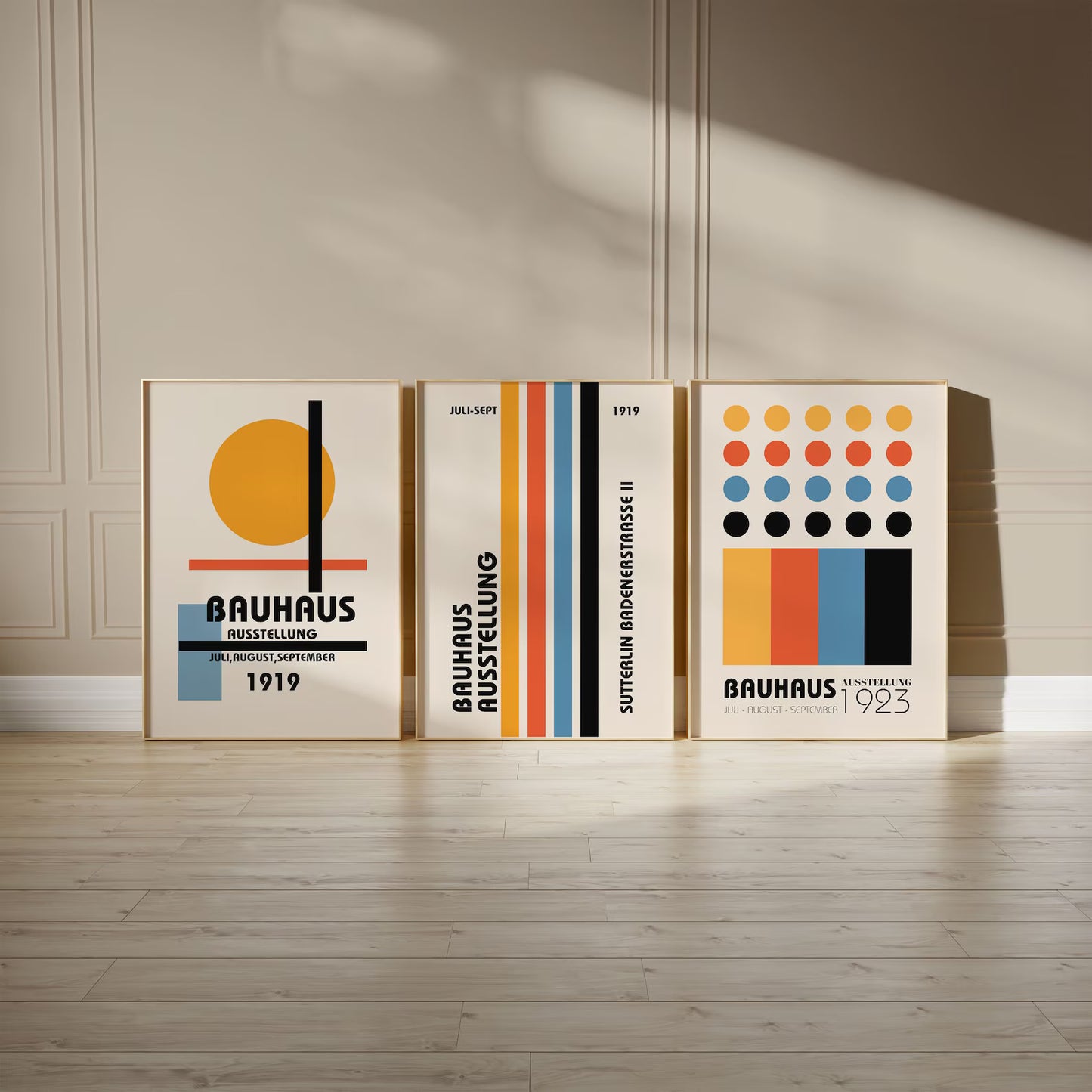 Set de 3 Bauhaus #1