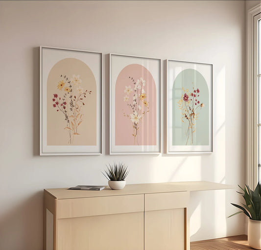 Set de 3 Floral #4