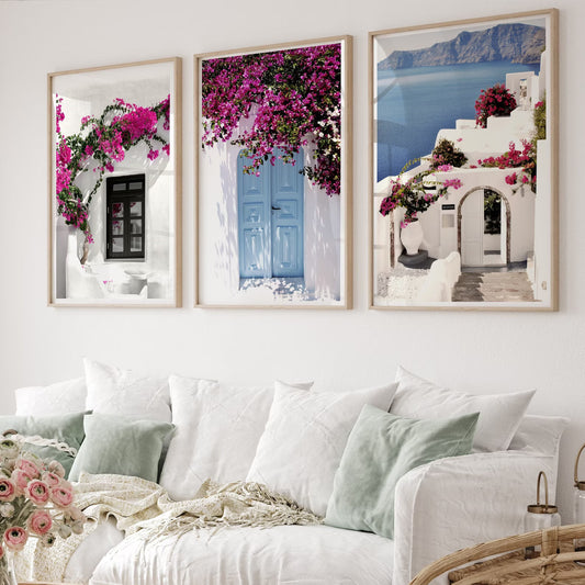 Set de 3 Santorini